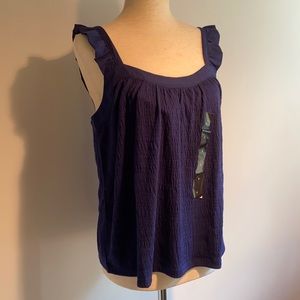 NWT Banana Republic Flutter Strap Tank